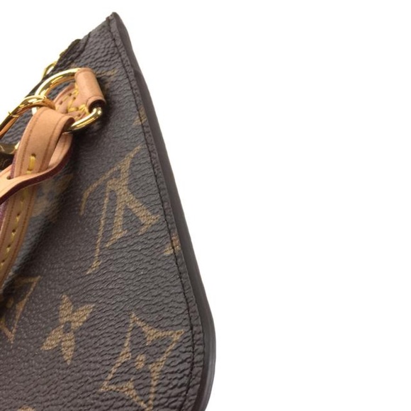 Neverfull Pochette Monogram Canvas Clutch - Picture 10 of 12